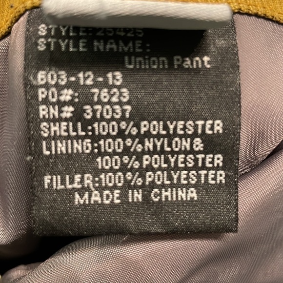 OBERMEYER Ski Snowboarding Pants Size 10 - Picture 15 of 16